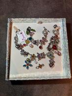 Queenz sieraad van zilver, paladium, rhodium en Swarovski, Ophalen of Verzenden, Sieraad of Horloge