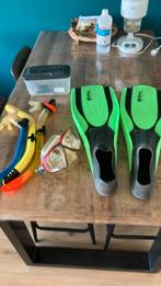 Mares vinnen maat 42/43 met duikbril en snorkel., Ophalen, Gebruikt, Snorkelset
