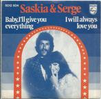 Vinyl Single Saskia & Serge, Verzenden, Gebruikt, Pop