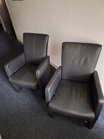 fauteuils/eetkamerstoelen. De laatste twee., Huis en Inrichting, Ophalen, Zo goed als nieuw, Zwart, Twee