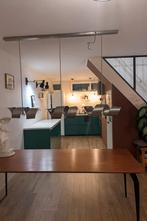 Dijkos-Ztalh rvs hanglamp, Ophalen, Gebruikt, Metaal, 75 cm of meer