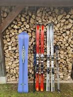 Ski’s 180 en snowboard 160, Sport en Fitness, Skiën en Langlaufen, Fischer, Gebruikt, 160 tot 180 cm, Ski's