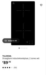 Ikea inductie kookplaat, nooit gebruikt., Nieuw, 3 kookzones of minder, Ophalen of Verzenden, Inductie