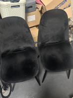 Eetkamerstoelen, Huis en Inrichting, Stoelen, Ophalen, Zwart, Zo goed als nieuw, Vier