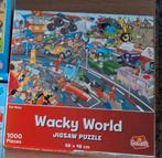 puzzel 1000 stukjes wacky world, Ophalen of Verzenden, 500 t/m 1500 stukjes, Zo goed als nieuw, Legpuzzel