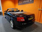 Audi A4 Cabriolet 2.4 V6 EXCLUSIVE / LEDER / 18 INCH / ZEER, Auto's, Voorwielaandrijving, Gebruikt, Zwart, Cabriolet