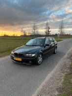 BMW 3-Serie 2.5 I 325 Touring 2002 Zwart, Auto's, BMW, Achterwielaandrijving, 74 €/maand, 1435 kg, Zwart