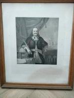 Prent Michiel de Ruyter - Historische Figuur, Antiek en Kunst, Ophalen of Verzenden