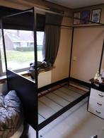 Hemelbed, Ophalen, Eenpersoons, Hout, 90 cm