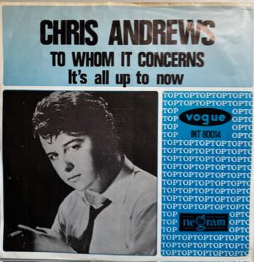 Chris Andrews - To whom it concerns beschikbaar voor biedingen
