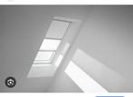 Velux duo rolgordijn verduisterend met plissé wit, dakraam 8, Huis en Inrichting, Ophalen, Zo goed als nieuw, Wit, 150 tot 200 cm