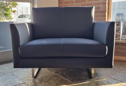 Montis Axel Loveseat set van 2 - refurbished - nieuw leer, Huis en Inrichting, Fauteuils, Nieuw, Leer, Metaal, 100 tot 125 cm