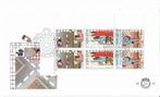 FDC E162A KINDERZEGELBLOK 1977, Postzegels en Munten, Postzegels | Eerstedagenveloppen, Ophalen of Verzenden, Onbeschreven, Nederland