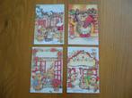 nr. 573 - set plaatjes kerst, Hobby en Vrije tijd, Kaarten | Zelf maken, Ophalen of Verzenden, Nieuw, Kerst, Knipvel