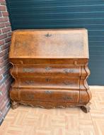 Antieke wortelnoten bureau, Antiek en Kunst, Antiek | Meubels | Kasten, Ophalen of Verzenden