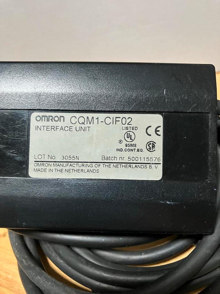 OMRON CQM1-CIF02 Interface Unit, Hobby en Vrije tijd, Elektronica-componenten, Ophalen of Verzenden
