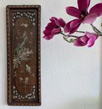Antiek Chinees Paneel met Parelmoer, Antiek en Kunst, Ophalen of Verzenden