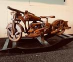 Houten Harley Davidson hobbel motor, Kinderen en Baby's, Ophalen of Verzenden, Zo goed als nieuw