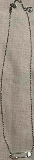 ARMANI STALEN KETTING NIEUW, Ophalen of Verzenden, Nieuw, Zilver, Overige materialen