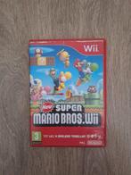 New Super Mario Bros. Wii -, Spelcomputers en Games, Eén computer, Ophalen of Verzenden, Zo goed als nieuw, Platform