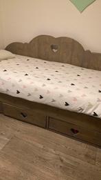 Steigerhout bed 200x90, 90 cm, Eenpersoons, Zo goed als nieuw, Ophalen