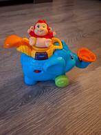 Vtech ZoomiZooz Spring & speelolifant met aapje, Ophalen of Verzenden, Zo goed als nieuw, 6 maanden tot 2 jaar