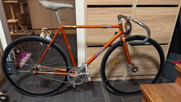 Presto NJS Baanfiets - Compleet of in Onderdelen, Fietsen en Brommers, Fietsonderdelen, Gebruikt, Racefiets, Frame, Ophalen of Verzenden