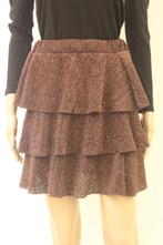 Guts & Gusto bruine glitterrok maat M, Kleding | Dames, Rokken, Maat 38/40 (M), Bruin, ., Ophalen of Verzenden