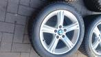 Winterbanden bmw x3 225 50 17 3 serie 4 serie 5x120  velgen, Auto-onderdelen, Banden en Velgen, Ophalen, Gebruikt, Banden en Velgen