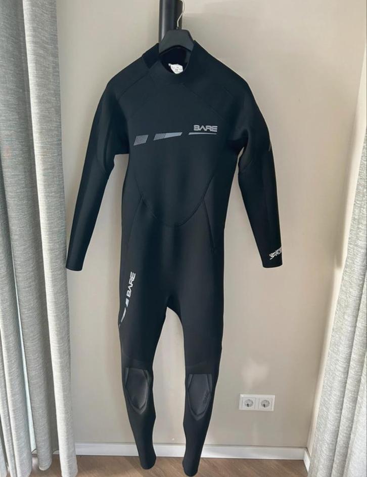 Bare 3/2mm S-Flex Wetsuit (Zo Goed Als Nieuw), Watersport en Boten, Watersportkleding, Zo goed als nieuw, Wetsuit, Dame of Heer