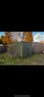 20FT container met stellingen en stroom, Doe-het-zelf en Verbouw, Containers, Ophalen of Verzenden