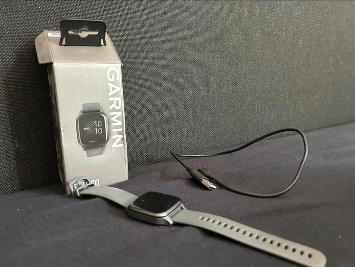Garmin venu sq, Sieraden, Tassen en Uiterlijk, Sporthorloges, Zo goed als nieuw, Android, Zwart, Waterdicht, Ophalen of Verzenden