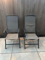 2 Opvouwbare Kampeerstoelen - Gebruikt, Caravans en Kamperen, Kampeermeubelen, Ophalen, Gebruikt, Campingmeubel-accessoire
