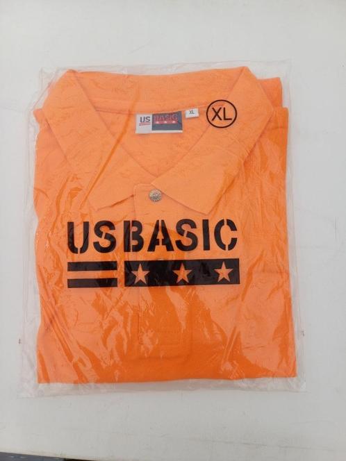 Polo-Shirt Oranje US Basic NIeuw maat XL, Kleding | Heren, Polo's, Nieuw, Maat 56/58 (XL), Oranje, Ophalen of Verzenden