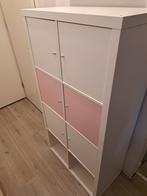 Vakkenkast Kallax van Ikea met deuren, Ophalen, Gebruikt