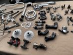Diverse (retro) fietsonderdelen, veel van Shimano, Fietsen en Brommers, Fietsonderdelen, Ophalen, Gebruikt, Algemeen