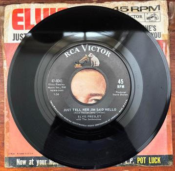 Elvis Presley - She’s not you / Just tell her Jim said hello beschikbaar voor biedingen