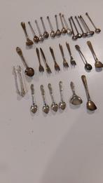 Lepels verzilverd 23st, Antiek en Kunst, Antiek | Servies compleet, Ophalen