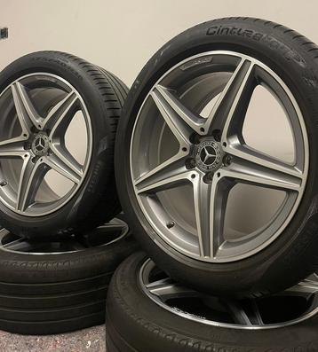 Nieuwstaat 18 Inch originele Mercedes AMG breedset met band beschikbaar voor biedingen