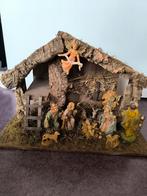 Prachtige vintage kerststal, Diversen, Kerst, Ophalen of Verzenden