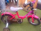 Leuk kinderfietsje met zijwieltjes, Ophalen of Verzenden, Gebruikt, Minder dan 16 inch, Zijwieltjes