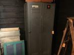 Industriële stalen lockerkasten , zware kwaliteit , kast, Ophalen of Verzenden, Gebruikt