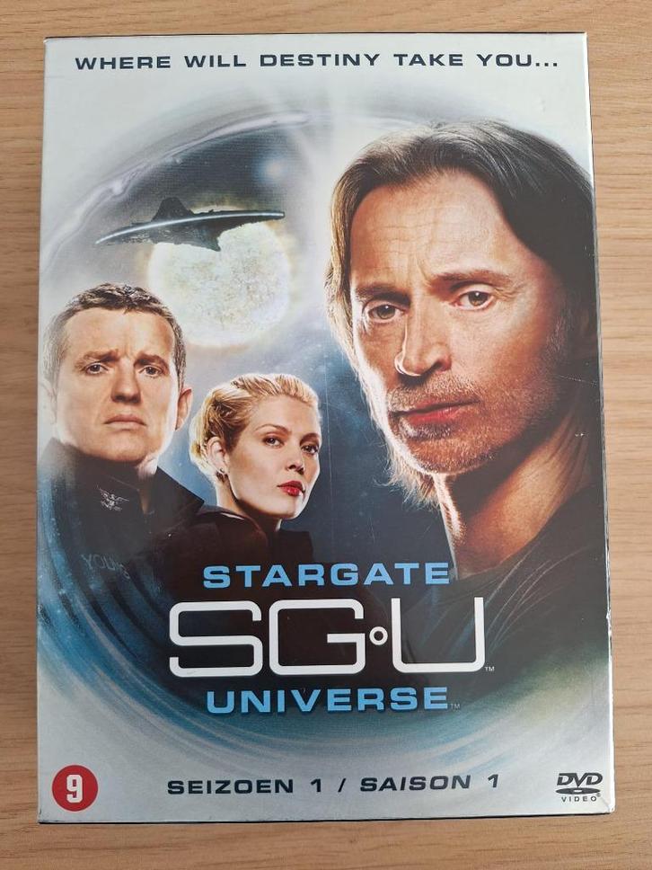 Stargate Universe (SGU) DVD Box Seizoen 1, Cd's en Dvd's, Dvd's | Tv en Series, Zo goed als nieuw, Science Fiction en Fantasy