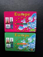 2 prepaid telefoonkaarten België, Verzamelen, Telefoonkaarten, Ophalen of Verzenden