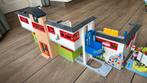 Playmobil 9453 school met diverse uitbreidingen, Kinderen en Baby's, Speelgoed | Playmobil, Ophalen of Verzenden, Zo goed als nieuw