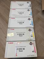 5 stuks nieuwe originele toners Canon C-EXV 26 ZCYM, Ophalen of Verzenden, Nieuw, Toner, Canon