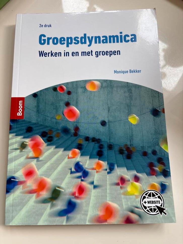 Groepsdynamica - Werken in en met groepen, Boeken, Studieboeken en Cursussen, Zo goed als nieuw, HBO, Alpha, Verzenden