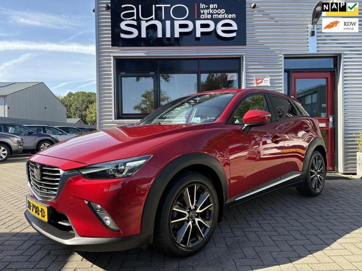 Mazda CX-3 2.0 SkyActiv-G 120 GT-M -ADAPTIVE CRUISE-HEAD UP-, Auto's, Mazda, Bedrijf, Te koop, CX-3, ABS, Achteruitrijcamera, Adaptive Cruise Control