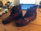 Gabor hoge schoenen rood snake-skin look maat 6 (39), Lage of Enkellaarzen, Gabor, Ophalen of Verzenden, Zo goed als nieuw
