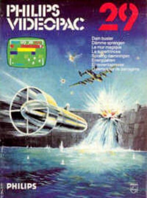 Videopac Game 29 - Dam Buster., Spelcomputers en Games, Games | Overige, Gebruikt, Ophalen of Verzenden